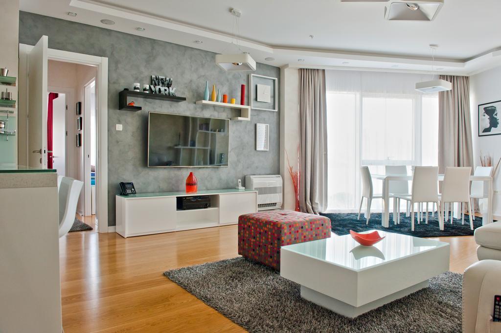 Delux And Urban Apartments Hotel Tre Canne Budva Exteriör bild